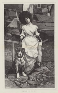 Wachten op de boot door George L. Seymour